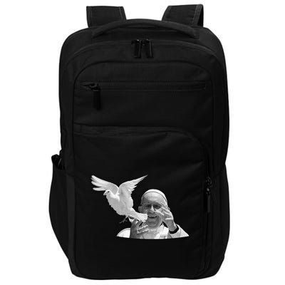 Pope Francis 1936-2025 Memorial Dove Impact Tech Backpack