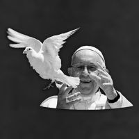 Pope Francis 1936-2025 Memorial Dove Beanie