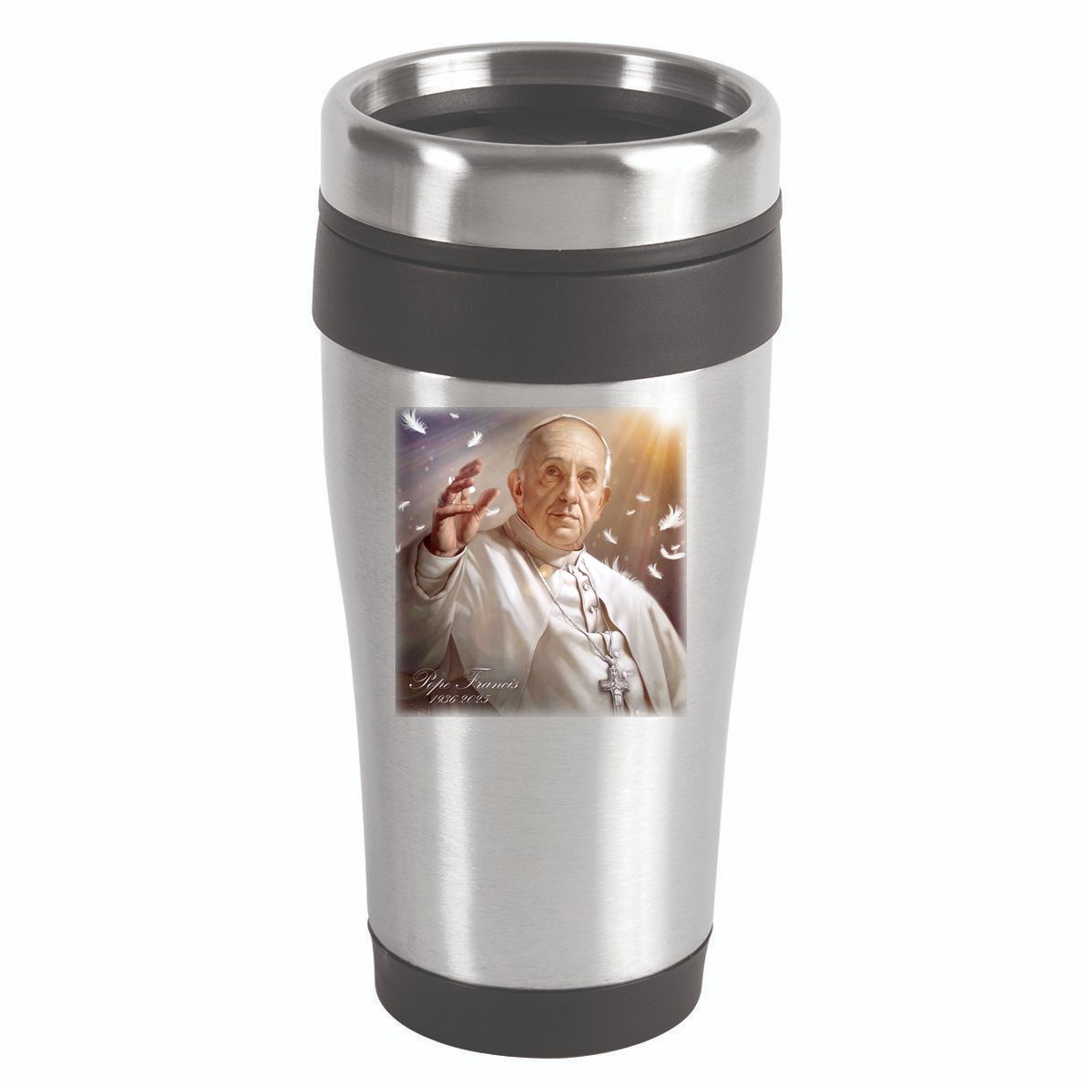 Pope Francis 1936-2025 Memorial 16oz Travel Tumbler