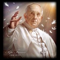Pope Francis 1936-2025 Memorial Toddler Hoodie