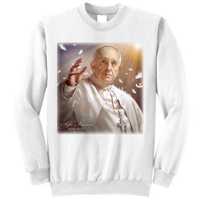 Pope Francis 1936-2025 Memorial Sweatshirt
