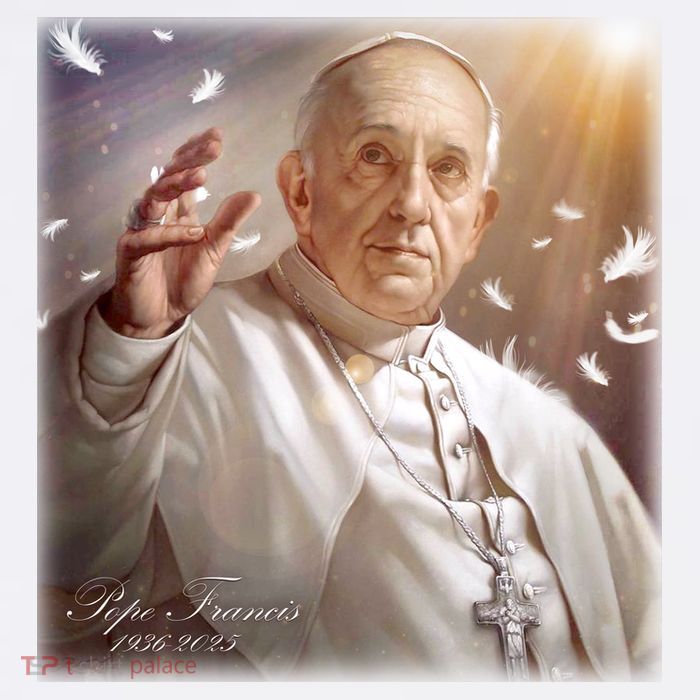 Pope Francis 1936-2025 Memorial T-Shirt
