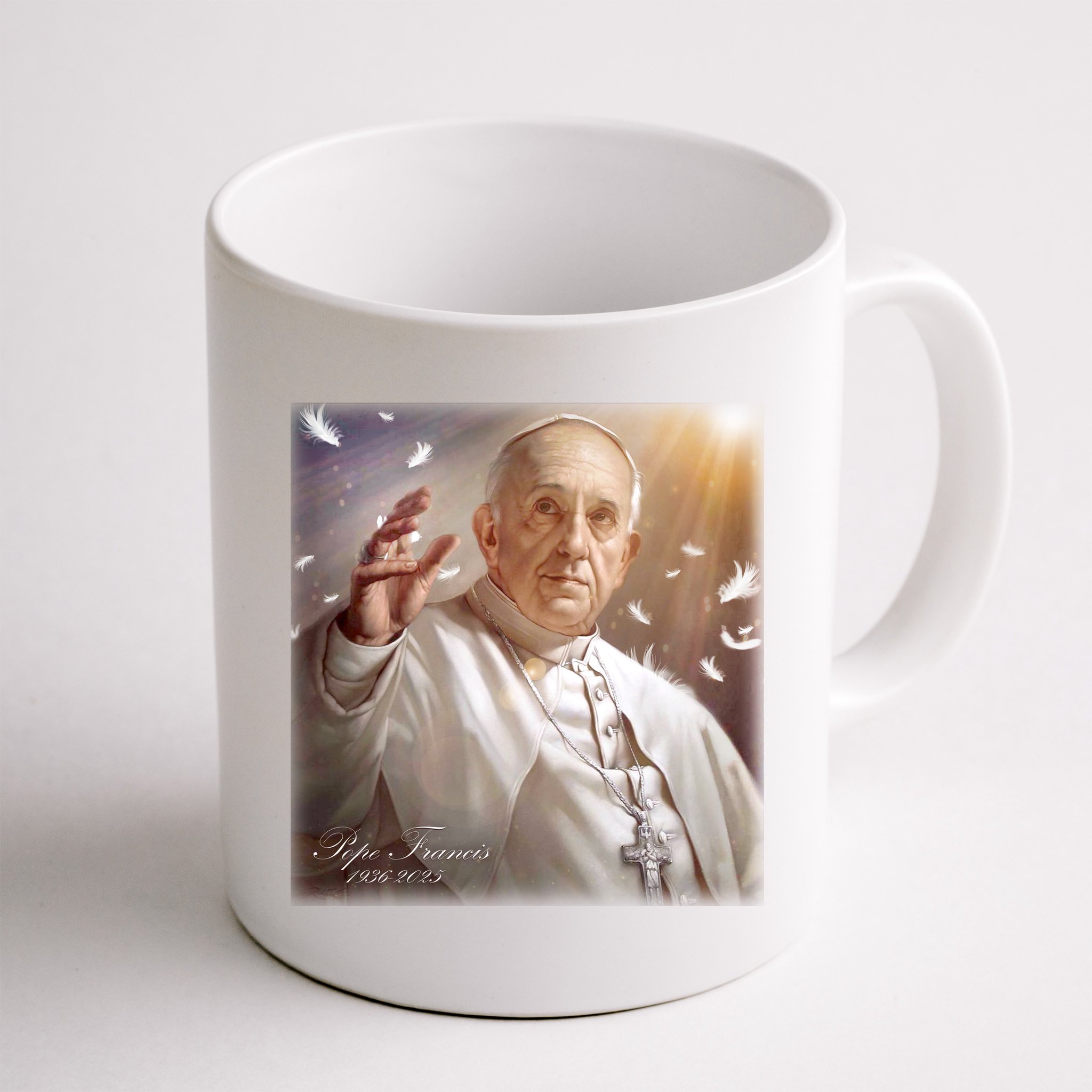 Pope Francis 1936-2025 Memorial Mug