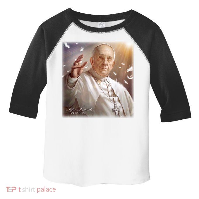 Pope Francis 1936-2025 Memorial Toddler Fine Jersey T-Shirt