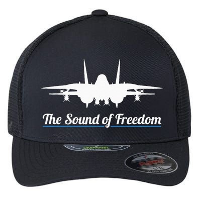 Patriotic F 14 Tomcat Fighter Jet Noise Sound Of Freedom Flexfit Unipanel Trucker Cap