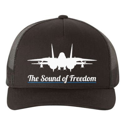 Patriotic F 14 Tomcat Fighter Jet Noise Sound Of Freedom Yupoong Adult 5-Panel Trucker Hat