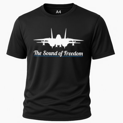 Patriotic F 14 Tomcat Fighter Jet Noise Sound Of Freedom Performance Shirt