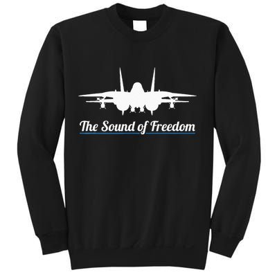 Patriotic F 14 Tomcat Fighter Jet Noise Sound Of Freedom Sweatshirt