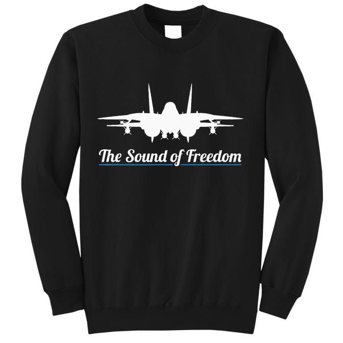 Patriotic F 14 Tomcat Fighter Jet Noise Sound Of Freedom Sweatshirt