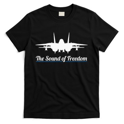 Patriotic F 14 Tomcat Fighter Jet Noise Sound Of Freedom T-Shirt