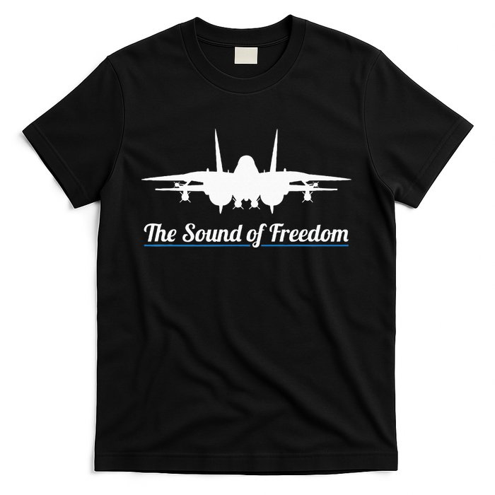 Patriotic F 14 Tomcat Fighter Jet Noise Sound Of Freedom T-Shirt