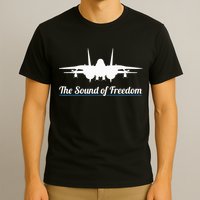 Patriotic F 14 Tomcat Fighter Jet Noise Sound Of Freedom T-Shirt