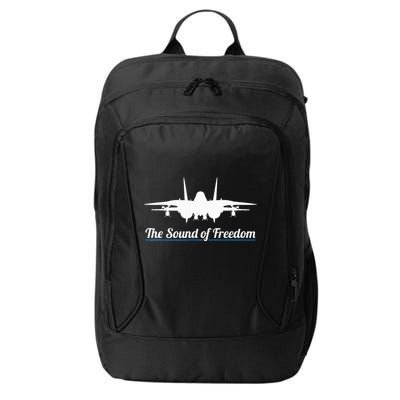 Patriotic F 14 Tomcat Fighter Jet Noise Sound Of Freedom City Backpack