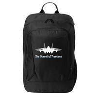 Patriotic F 14 Tomcat Fighter Jet Noise Sound Of Freedom City Backpack