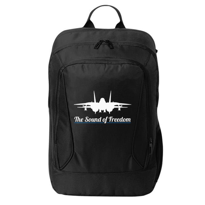Patriotic F 14 Tomcat Fighter Jet Noise Sound Of Freedom City Backpack