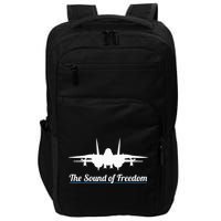 Patriotic F 14 Tomcat Fighter Jet Noise Sound Of Freedom Impact Tech Backpack