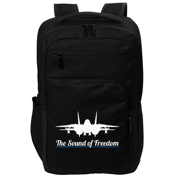 Patriotic F 14 Tomcat Fighter Jet Noise Sound Of Freedom Impact Tech Backpack
