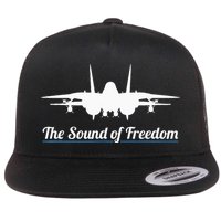 Patriotic F 14 Tomcat Fighter Jet Noise Sound Of Freedom Flatbill Hat