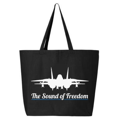 Patriotic F 14 Tomcat Fighter Jet Noise Sound Of Freedom 25L Jumbo Tote