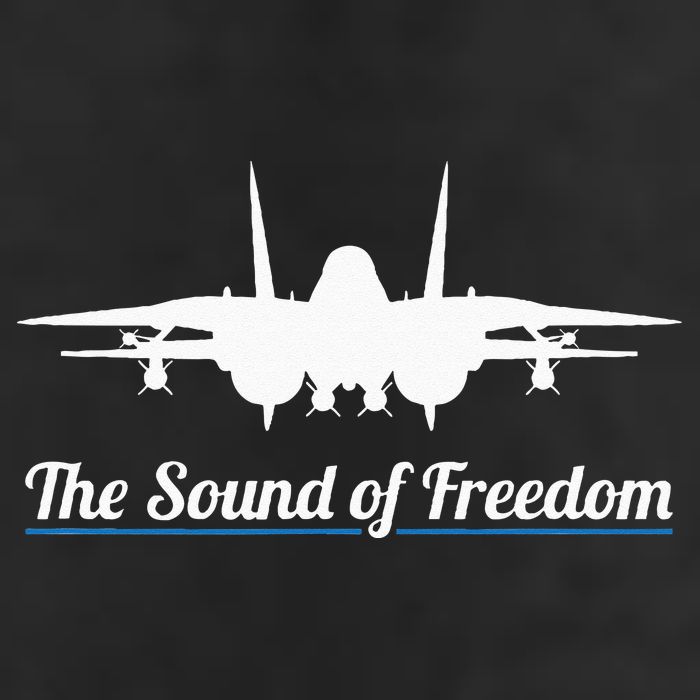 Patriotic F 14 Tomcat Fighter Jet Noise Sound Of Freedom 25L Jumbo Tote