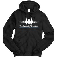 Patriotic F 14 Tomcat Fighter Jet Noise Sound Of Freedom Tie Dye Hoodie