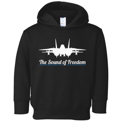 Patriotic F 14 Tomcat Fighter Jet Noise Sound Of Freedom Toddler Hoodie