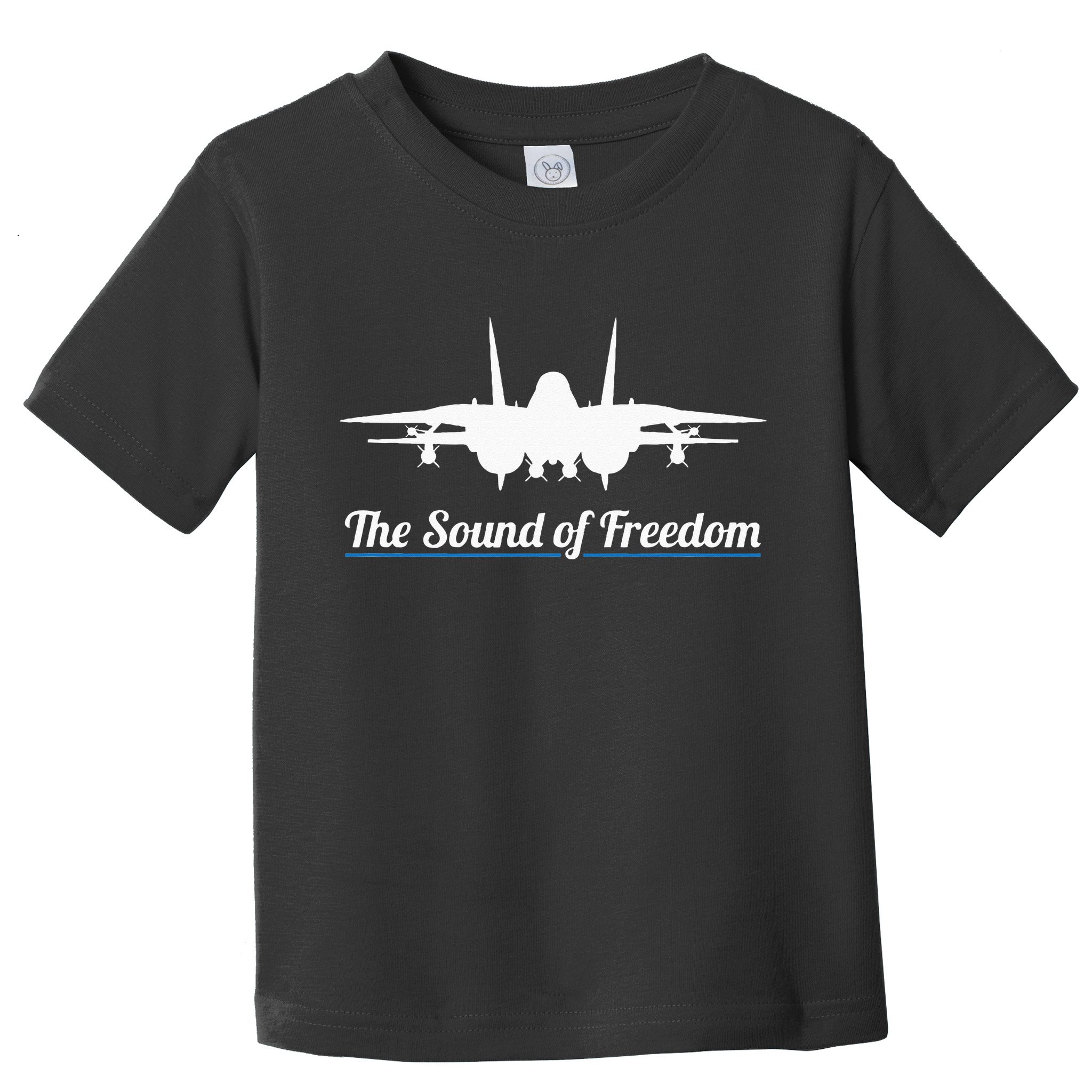 Patriotic F 14 Tomcat Fighter Jet Noise Sound Of Freedom Toddler T-Shirt