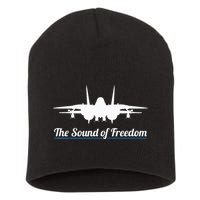 Patriotic F 14 Tomcat Fighter Jet Noise Sound Of Freedom Short Acrylic Beanie