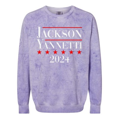 President For 2024 Sarcastic Political Saying Colorblast Crewneck Sweatshirt