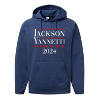 President For 2024 Sarcastic Saying Performance Fleece Hoodie