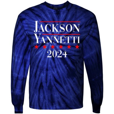 President For 2024 Sarcastic Saying Tie-Dye Long Sleeve Shirt