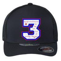 Pray For 3 Love For 3 Trending Tee Flexfit Unipanel Trucker Cap