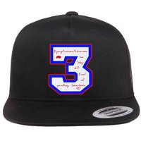 Pray For 3 Love For 3 Trending Tee Flatbill Hat