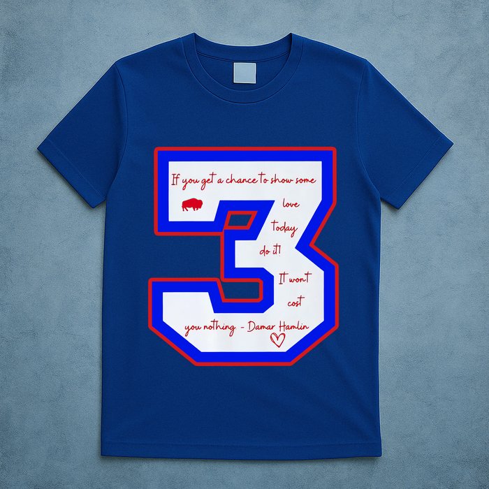 Pray For 3 Love For 3 Trending Tee T-Shirt