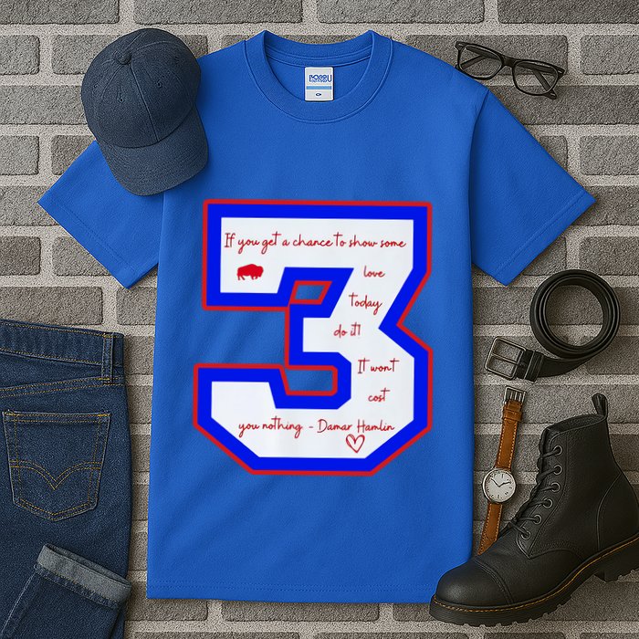 Pray For 3 Love For 3 Trending Tee Tall T-Shirt
