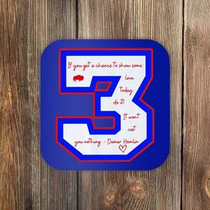 Pray For 3 Love For 3 Trending Tee Coaster