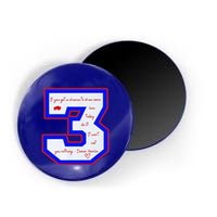 Pray For 3 Love For 3 Trending Tee Magnet