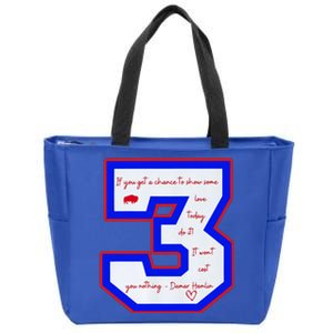 Pray For 3 Love For 3 Trending Tee Zip Tote Bag