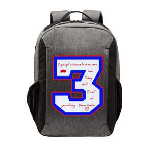 Pray For 3 Love For 3 Trending Tee Vector Backpack