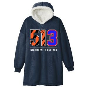 Pray For 3 Trending 513 Tee Hooded Wearable Blanket