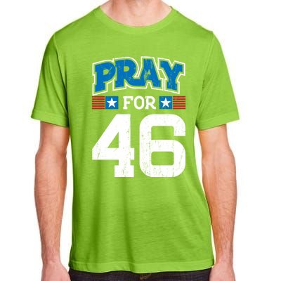 Pray For 46th President Trump Christian Conservative Gift Adult ChromaSoft Performance T-Shirt