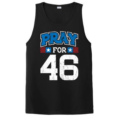 Pray For 46th President Trump Christian Conservative Gift PosiCharge Competitor Tank