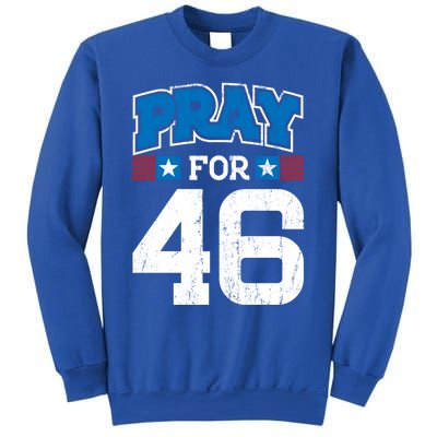 Pray For 46th President Trump Christian Conservative Gift Sweatshirt