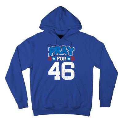 Pray For 46th President Trump Christian Conservative Gift Tall Hoodie