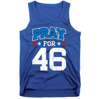 Pray For 46th President Trump Christian Conservative Gift Tank Top