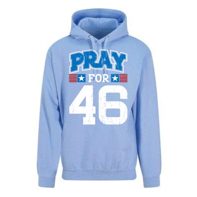 Pray For 46th President Trump Christian Conservative Gift Unisex Surf Hoodie