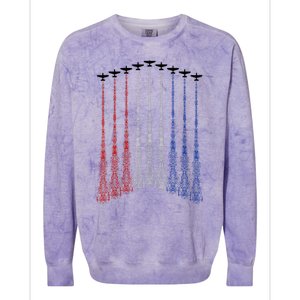 Patriotics For 4th Of Julys For USA Colorblast Crewneck Sweatshirt