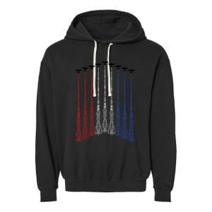 Patriotics For 4th Of Julys For USA Garment-Dyed Fleece Hoodie