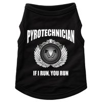 Pyrotechnician Funny 4th Of July Firework Tech Doggie Tank