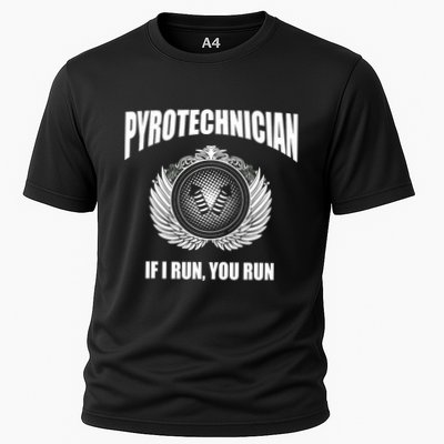 Pyrotechnician Funny 4th Of July Firework Tech Performance Shirt